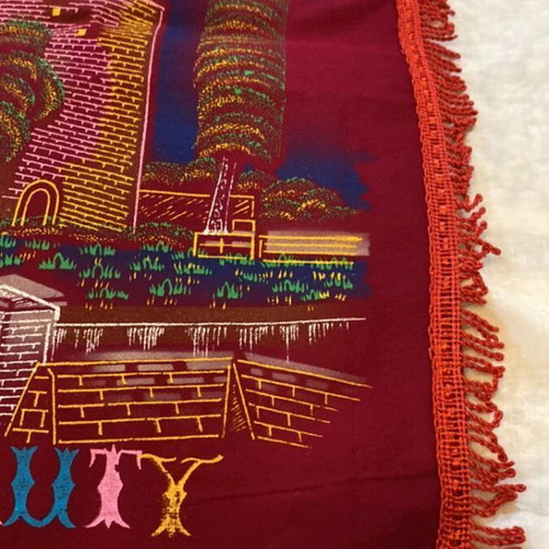 Cyprus Velvet Souvenir Tapestries and Cushion Covers Set of 9 New