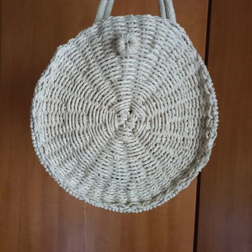 Straw bag Primark like new, beige handbag