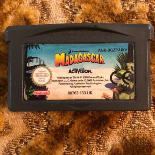 Gameboy Advance Madagascar μεταχειρισμένο