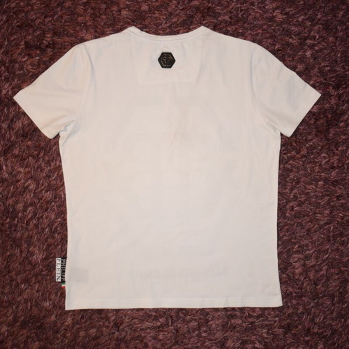 Philipp Plein T-shirt women size XL like new, white and black