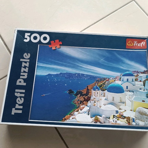 Santorini Puzzle 500 pieces like new