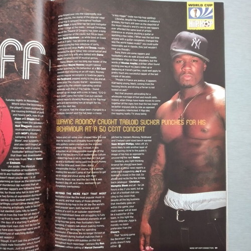Vintage Hip-Hop Connection Rap Magazine #202 July 2006 used