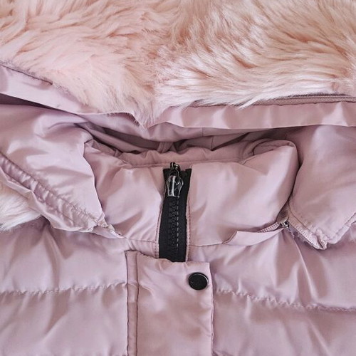 Mini Raxevski pink jacket used for girls age 10, size 140 cm