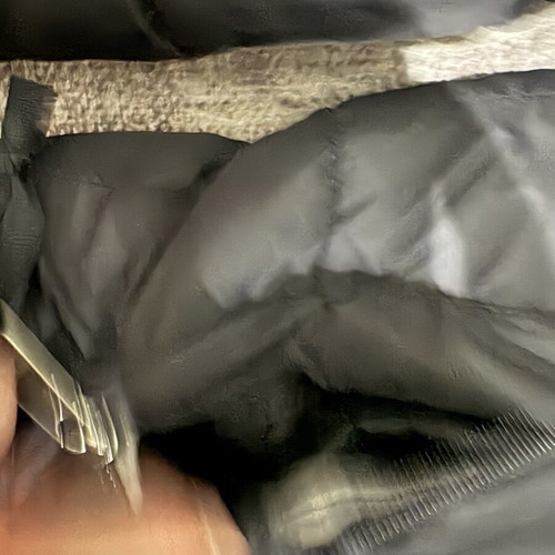 North Face puffer jacket like new, black, size L