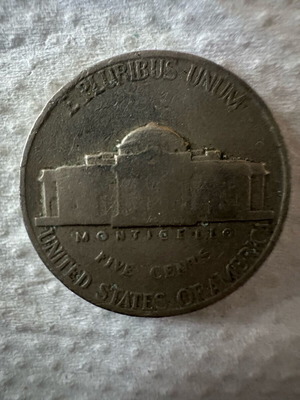 5 Cents USA Coin used