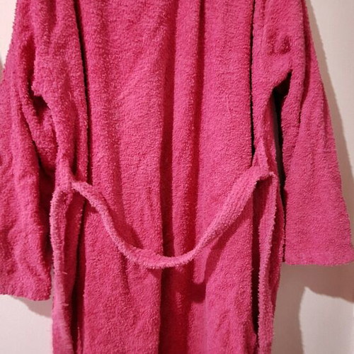 Pennie XL bathrobe used with hood and belt