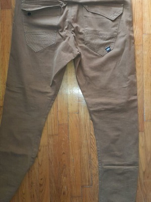 Men's cargo pants brown like new, size 34W L