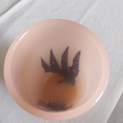 Decorated Vase for Johansfors like new by Ingegerd Raman