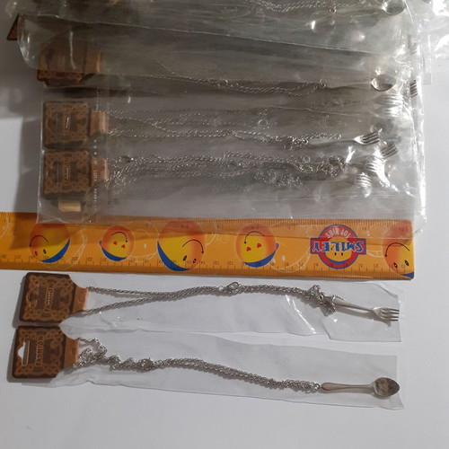 Pack of 200 silver metal pendants