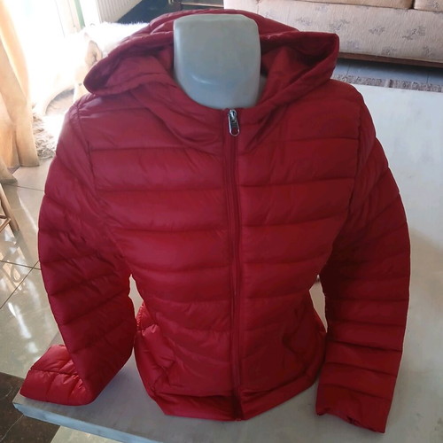 Women's jacket size M like new, red