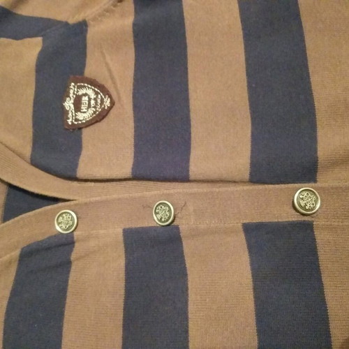 Cardigans used, pack of 2, brown and green, size 128 cm