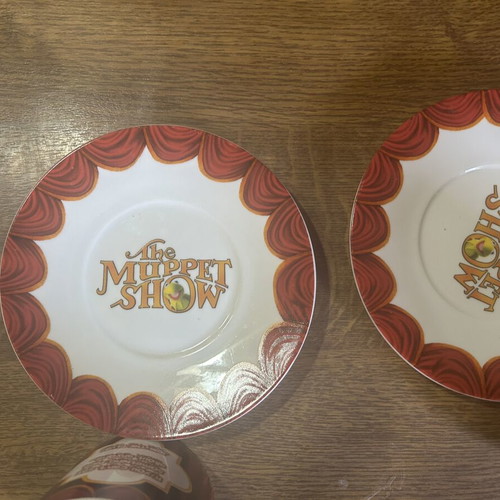 Muppets Statler & Waldorf Collectible Cup Set like new