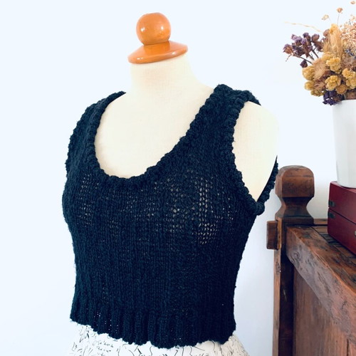 Crop top Ioanna Kourbela new, black, size S