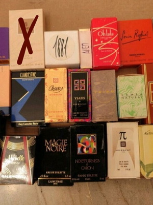 Vintage συλλογή μίνι αρωμάτων Eau de Parfum καινούργια, γνήσια