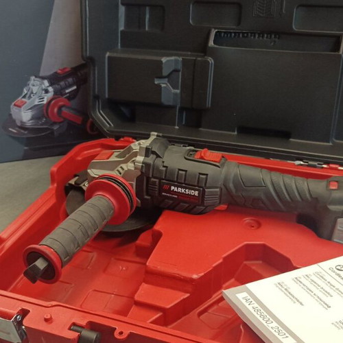 Parkside 20V Cordless Angle Grinder, brushless motor