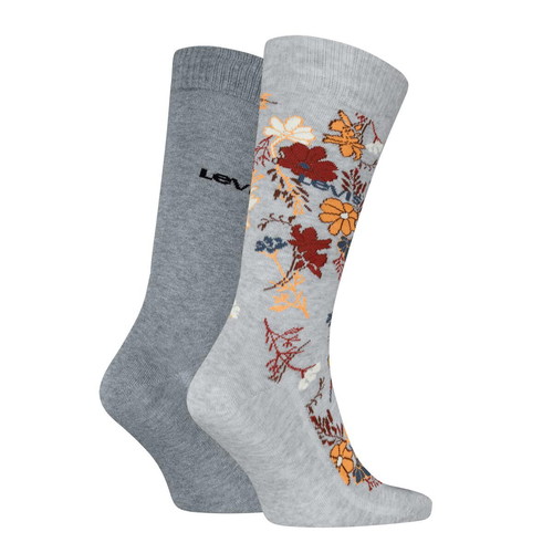 Levi's socks new, grey solid and floral