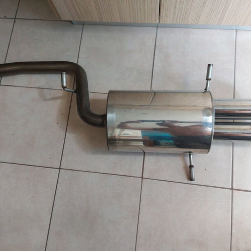 Subaru Impreza inox exhaust muffler like new