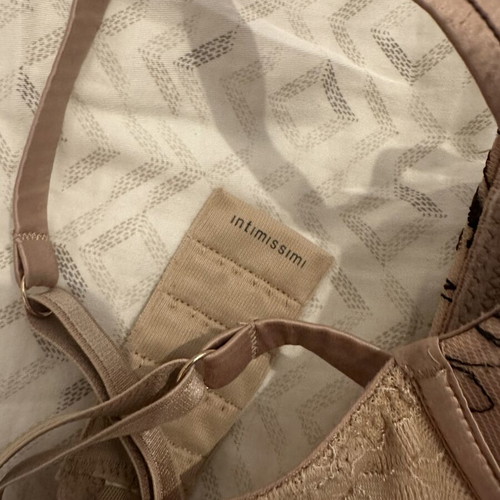 Intimissimi bra 75C like new, black and beige, push up