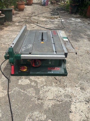 Bosch PTS 10 stationary table saw used