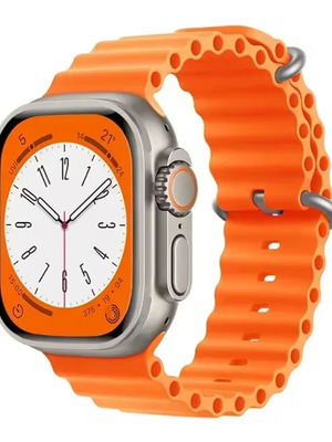 Ocean Band πορτοκαλί λουράκι για Apple Watch καινούργιο