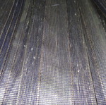 Ready-made olive curtain new with handmade stitching and bows