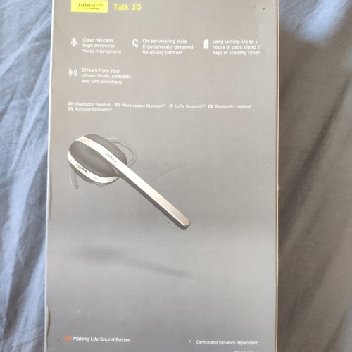 Jabra Talk 30 Bluetooth mono headset