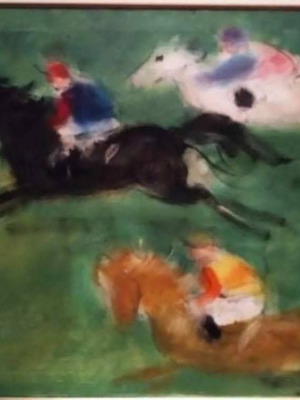 Ελαιογραφία σε καμβά Ντόρης-Παπαγεωργίου σαν καινούργιο, πρωτότυπο έργο