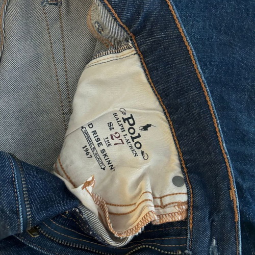 Polo Ralph Lauren Skinny Fit Jeans 27 New Blue