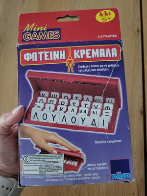 Hangman board game used