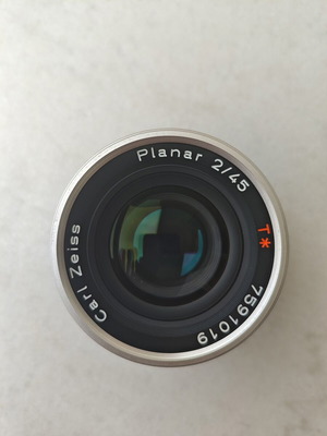 Φακός Carl Zeiss Planar 45mm για Contax G σαν καινούργιο