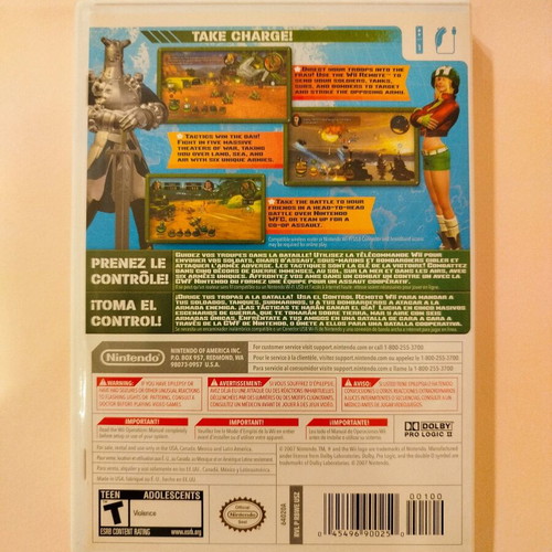 Battalion Wars used for Nintendo Wii NTSC