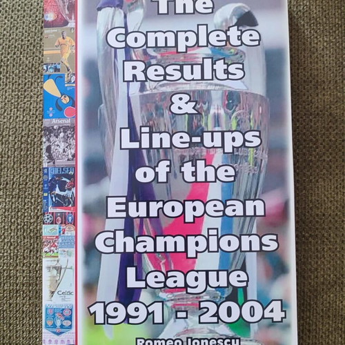 Champions League & European Cup Books by Romeo Ionescu like new, 1955-2004