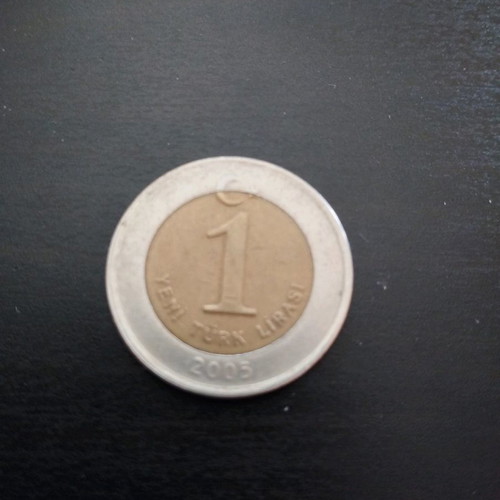 Turkish lira used 2005