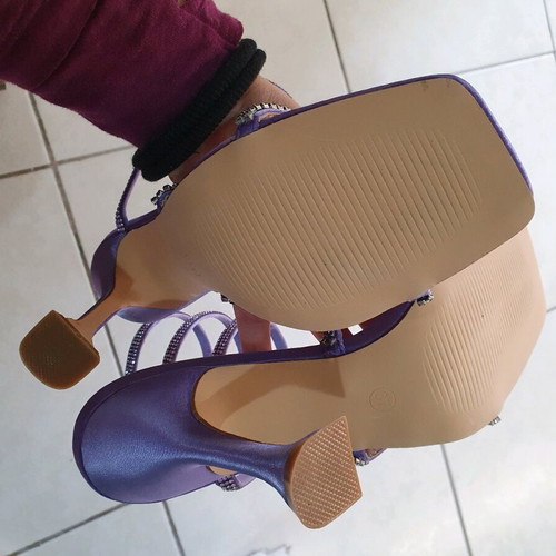 Mia sandals new, purple, size 37