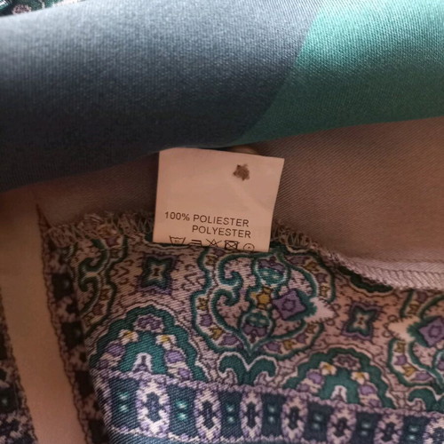 Vilagallo shirt like new, blue and green