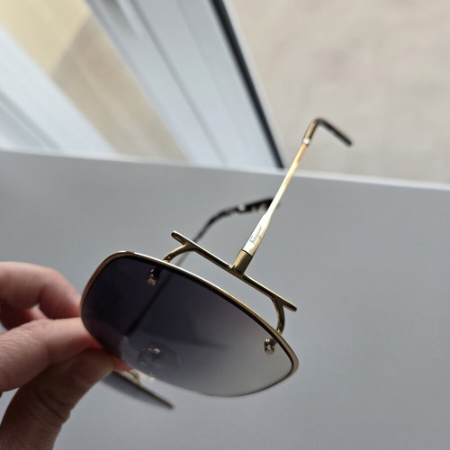 Salvatore Ferragamo sunglasses new, gold color