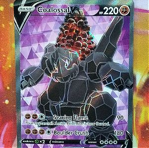 Pokemon Card - Coalossal V 173/185 Vivid Voltage - Ultra Rare