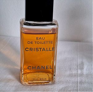 CHANEL C R I S T A LLE (1974) pour femme EAU DE TOILETTE 100 ml 3.4 FL.OZ