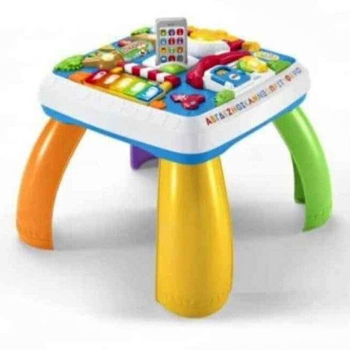 Fisher Price baby activity table used with 4 legs