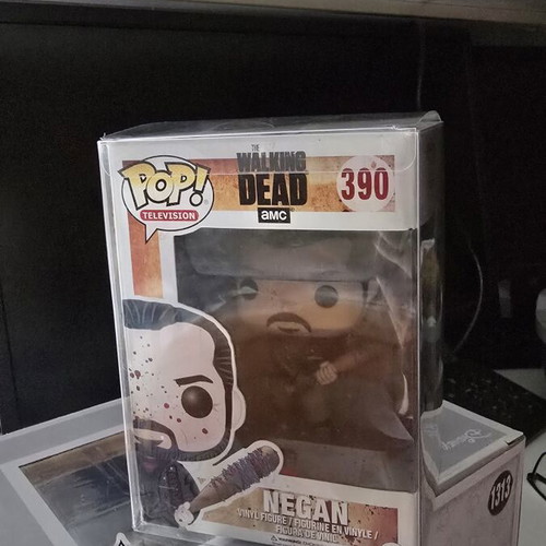 Funko Pop Negan The Walking Dead figure with protector