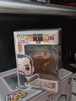 Funko Pop Negan The Walking Dead figure with protector