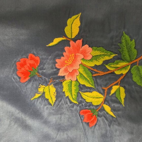 Two silk pillowcases like new, 1960s vintage