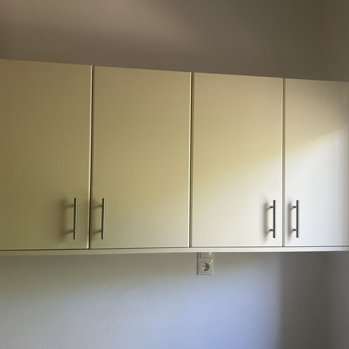 Kitchen cabinets and countertop with sink and faucet like new