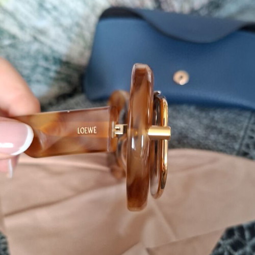 Loewe tortoise sunglasses new, brown