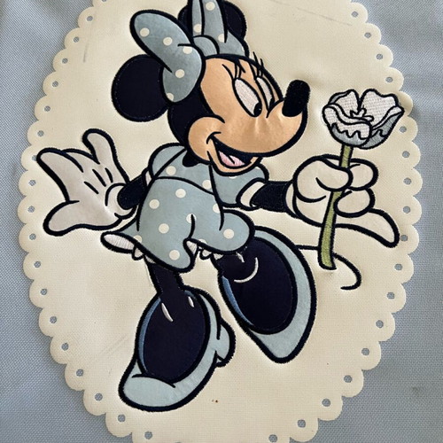 Minnie Mouse suitcase school bag used, missing wheels