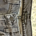 Levi's Line 8 Slim Fit Jeans used, gray with fading, size 33x32