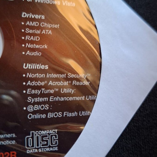 Utility CD Gigabyte for AMD 690 series new