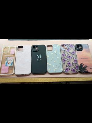 iPhone 13 and 14 cases, set of 8
