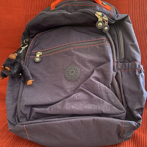 Kipling backpack new with tag, blue, 20L capacity