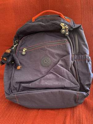 Kipling backpack new with tag, blue, 20L capacity